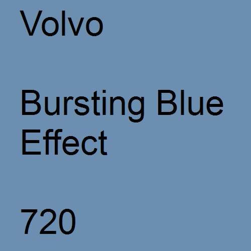 Volvo, Bursting Blue Effect, 720.